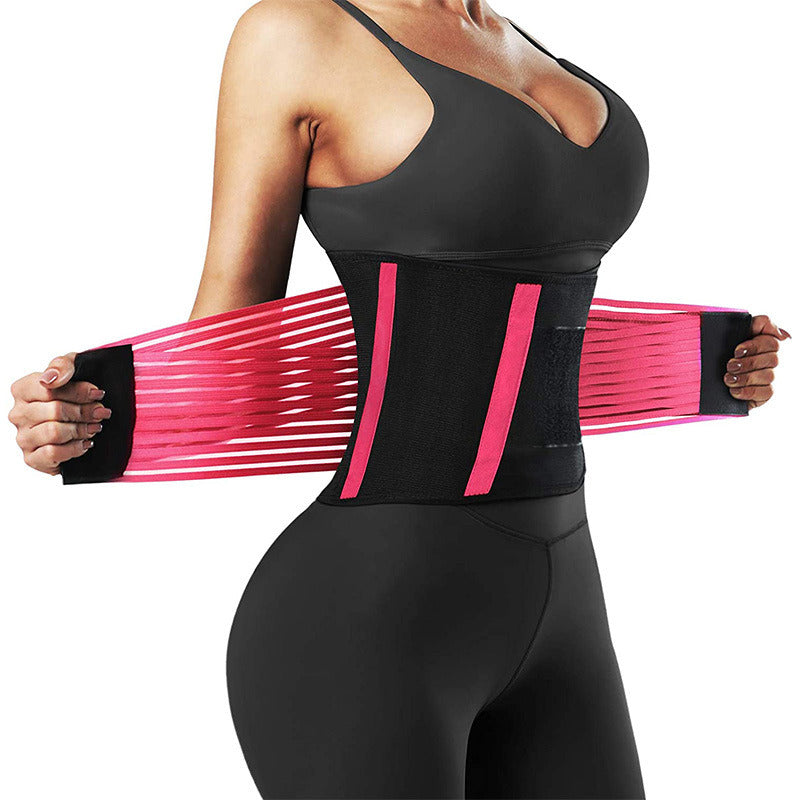 Waist Trainer Belt for Women;  Waist Cincher Trimmer;  Slimming Body Shaper Belt