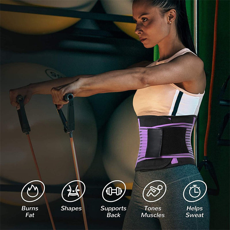 Waist Trainer Belt for Women;  Waist Cincher Trimmer;  Slimming Body Shaper Belt