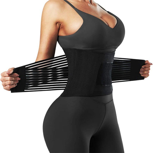 Waist Trainer Belt for Women;  Waist Cincher Trimmer;  Slimming Body Shaper Belt