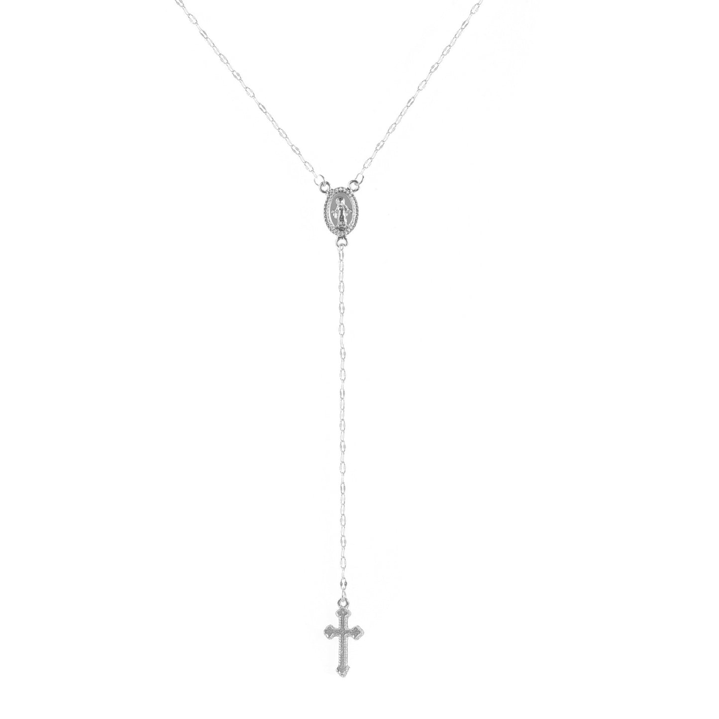 Add a Touch of Elegance to Your Look with Our Exquisite Cross Necklace for Women - Y Necklace with Pendant, Trendy Fashion Jewelry and Accessories with Extender Included