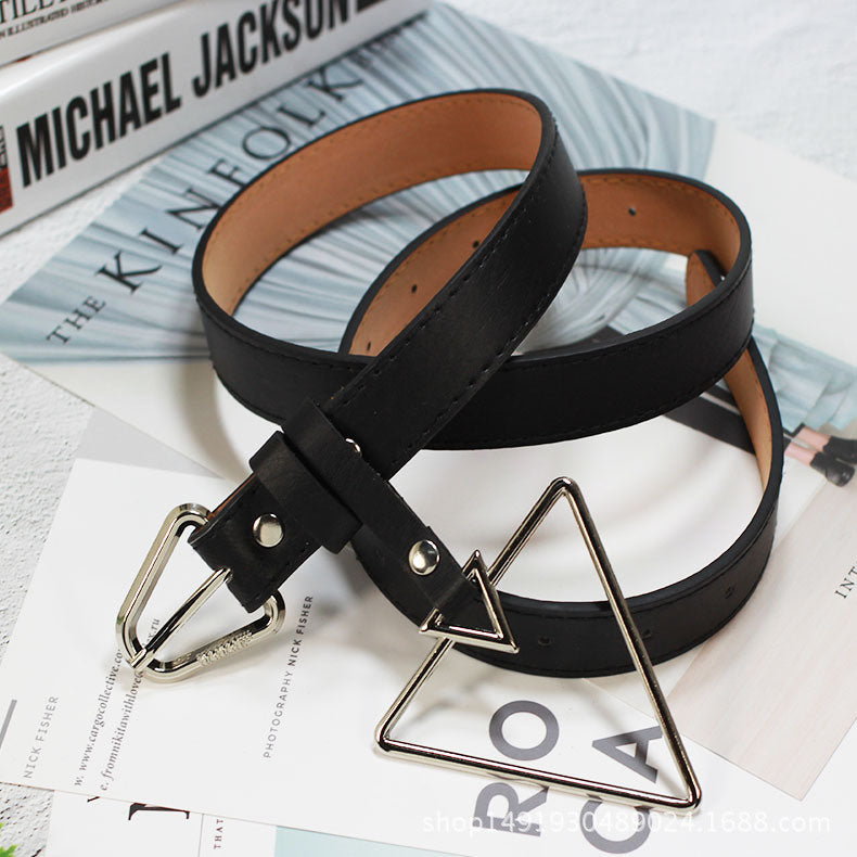 Women Waist Belt Lovely Women's Big Ring Decorated Belts Female Hot Newest Design Fashion Gold Pin Buckle Solid PU Leather Strap