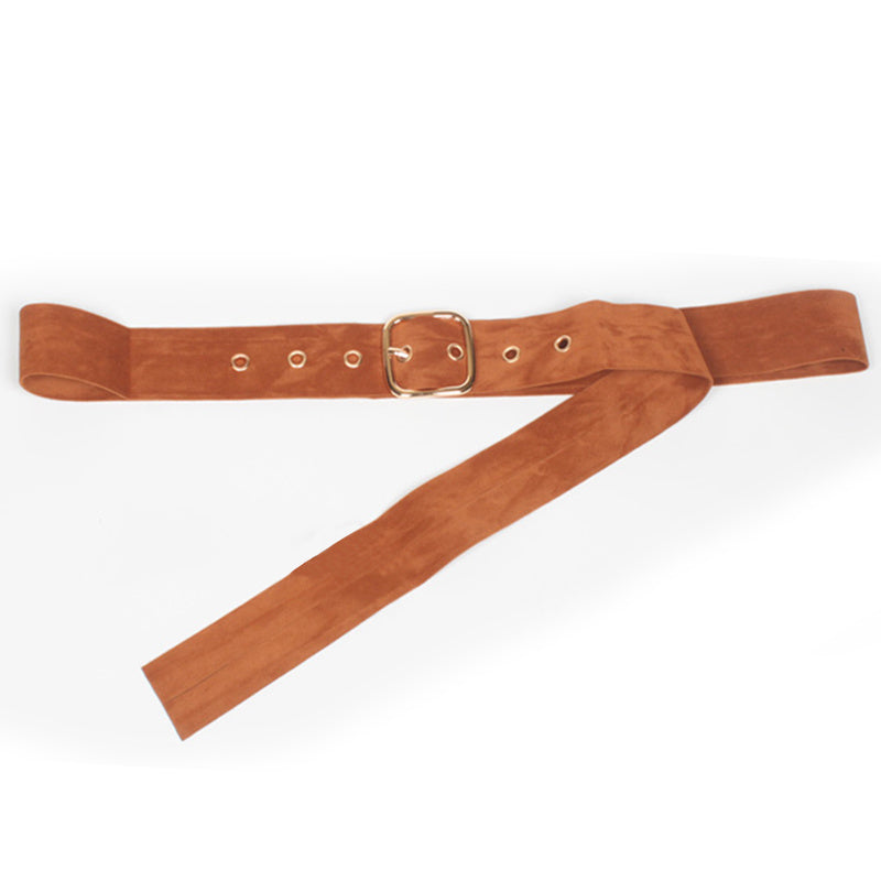 Metal Hole Metal Belt Women Girl Quality Imitation Leather Belt Cinto Cinturon Feminino Mujer Cinto Para As Mulheres Velvet Belt