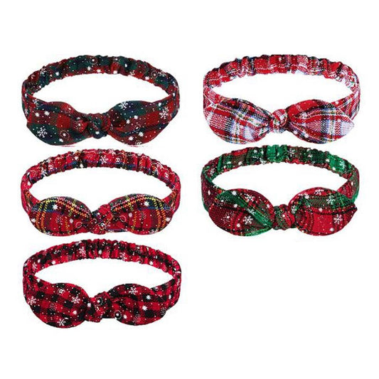 5 Pcs Christmas Headbands Women Boho Bow Headband Knot Headwrap Turban Headband Rabbit Ear Hairband Hair Accessories