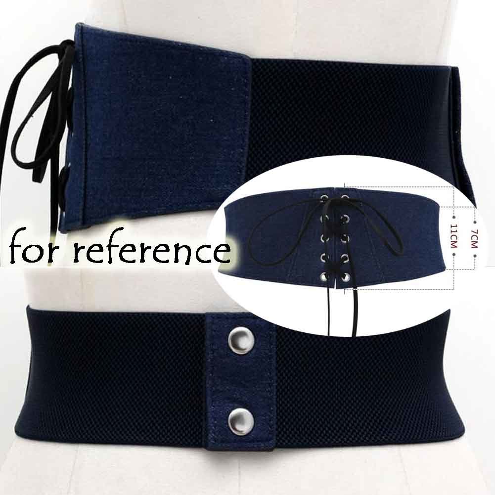 Waist Belt Wide Waistband Obi Belts Denim Belts Waist Band for Dress/Shirt