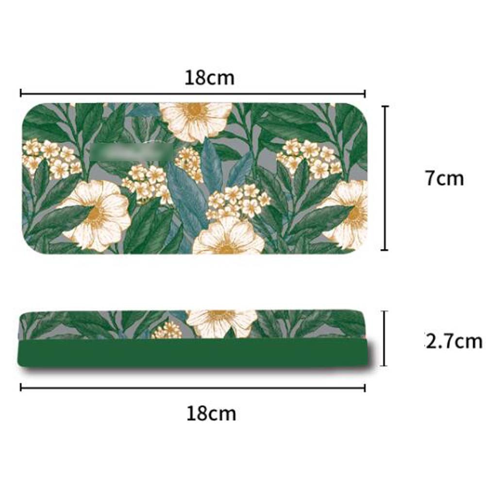 Yellow Flower Eyeglass Case Hard Shell Portable Spectacle Case Metal Eyeglass Holder Box