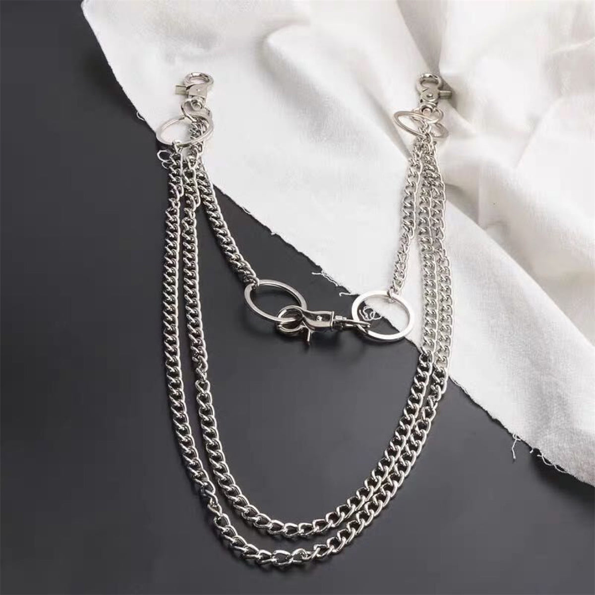 Wallet Chain Biker Hip Hop Pant Chain Heavy Waist Chain Suitable for Belt Loop