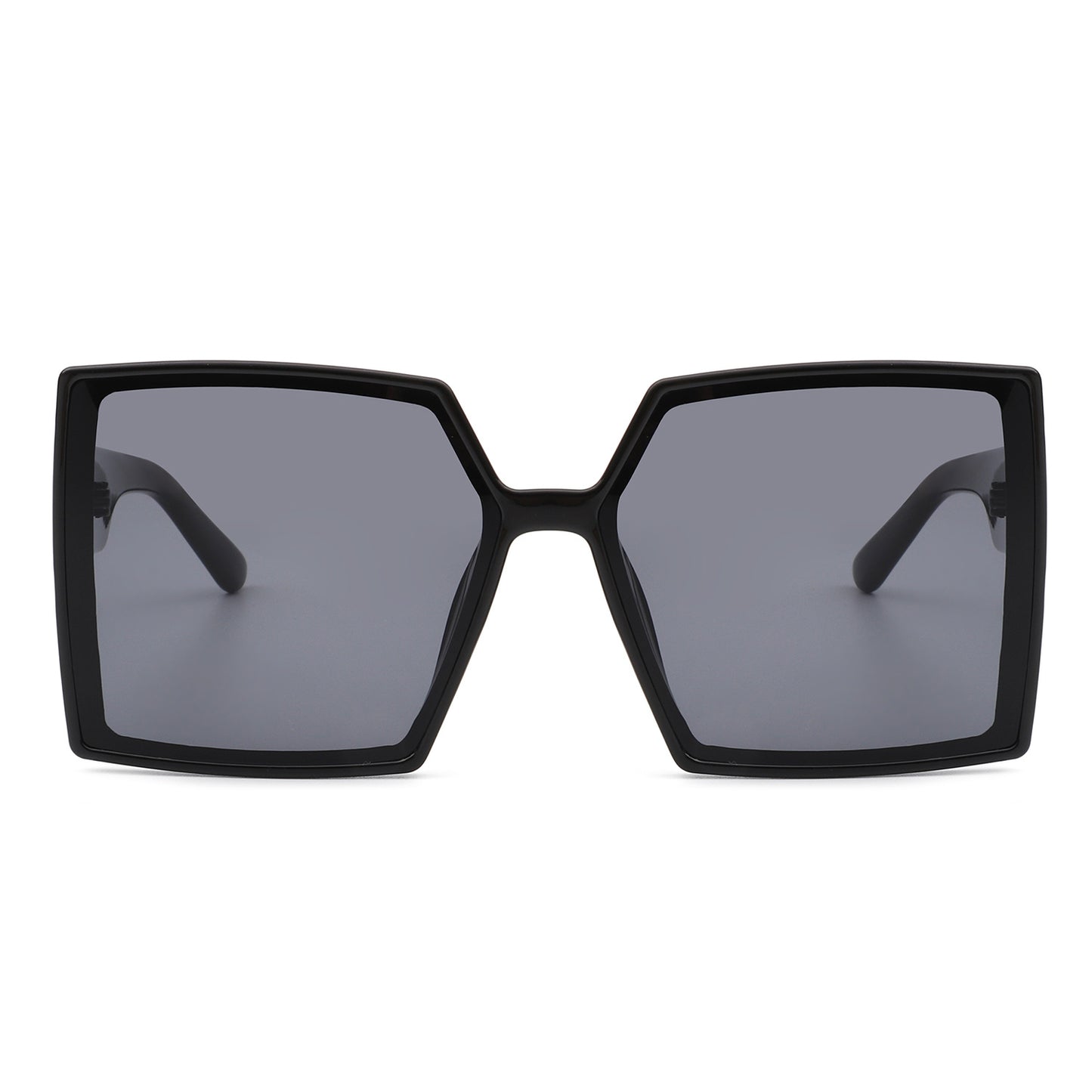 Square Flat Top Large Oversize Fashion Sunglasses