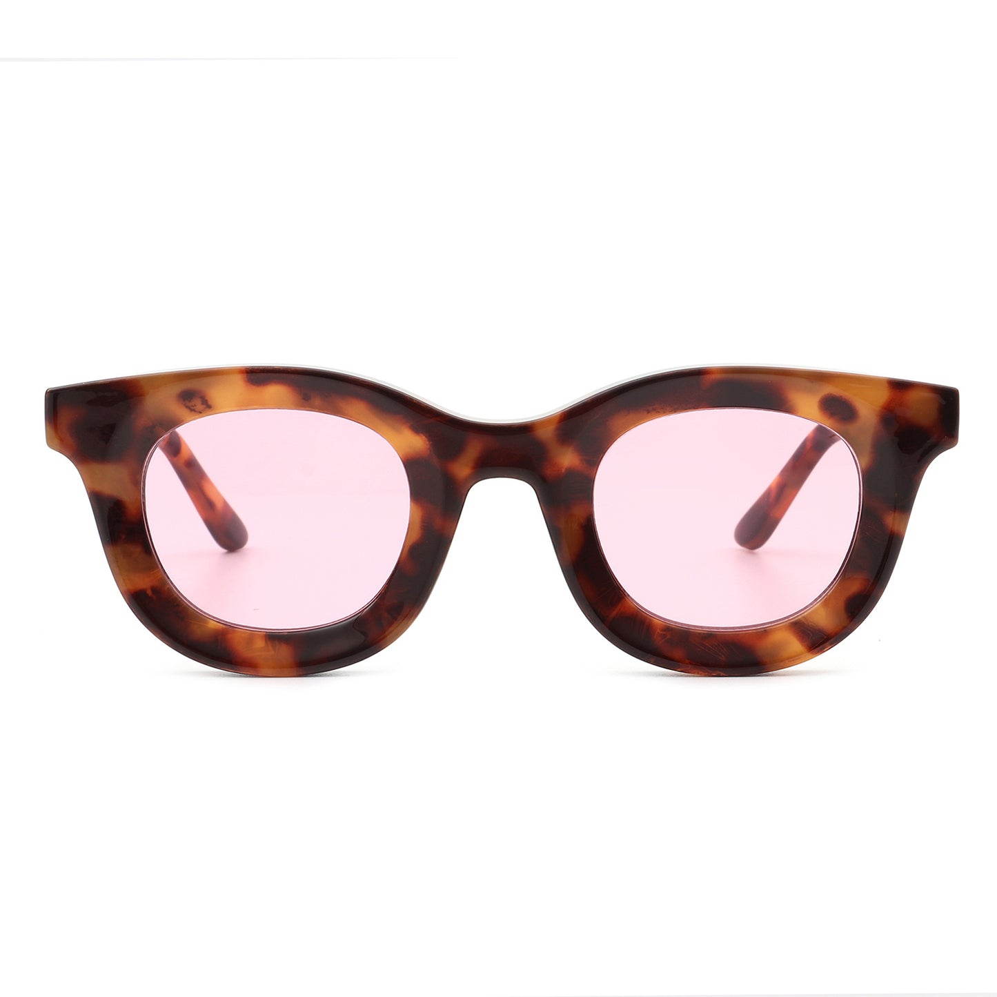 Women Retro Round Fashion Sunglasses