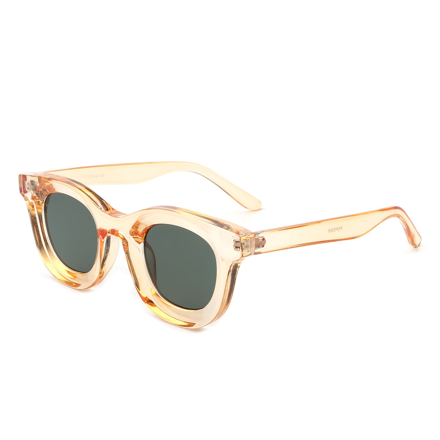 Women Retro Round Fashion Sunglasses