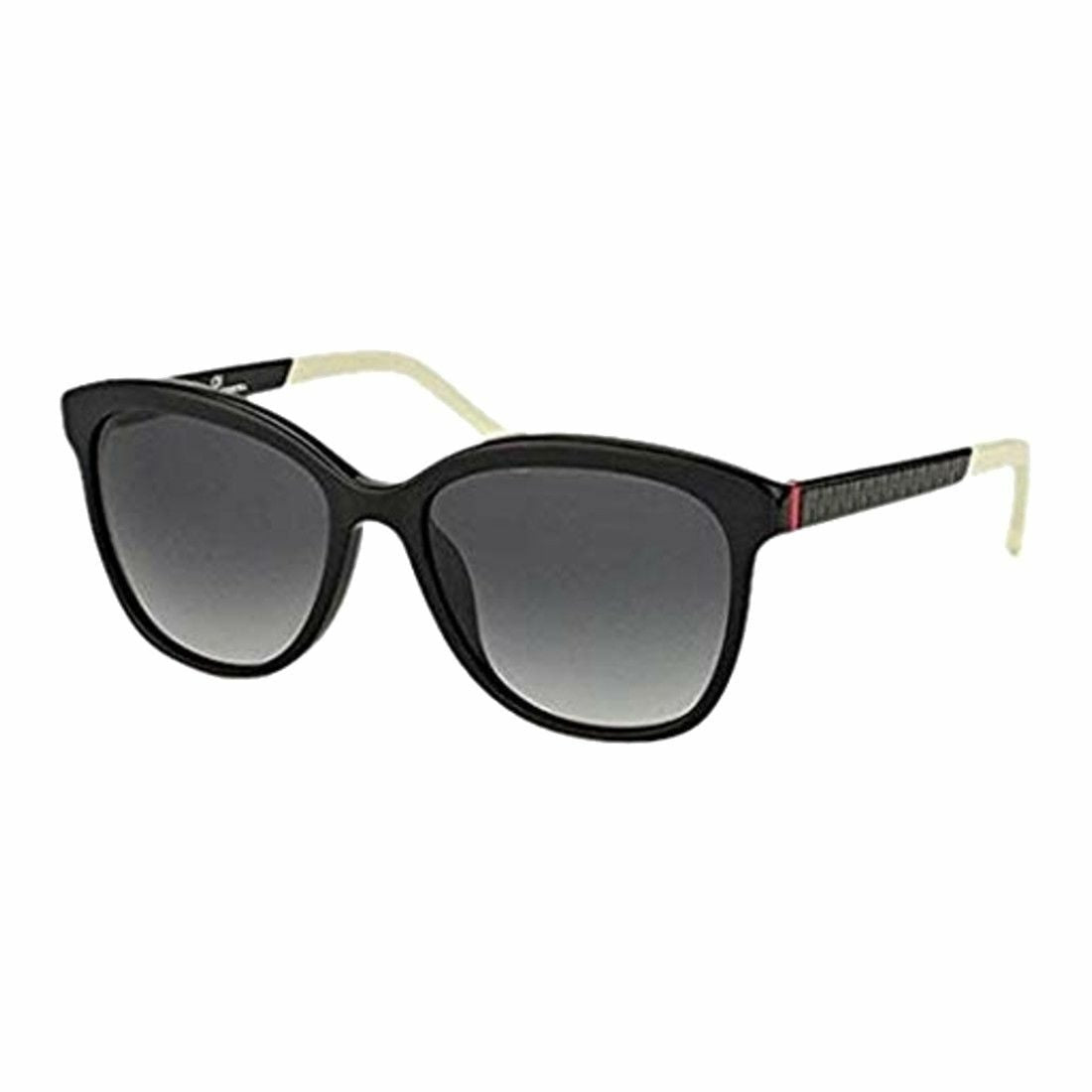 Carolina Herrera SHE647-0700 Black Square Grey Lens Women's Sunglasses