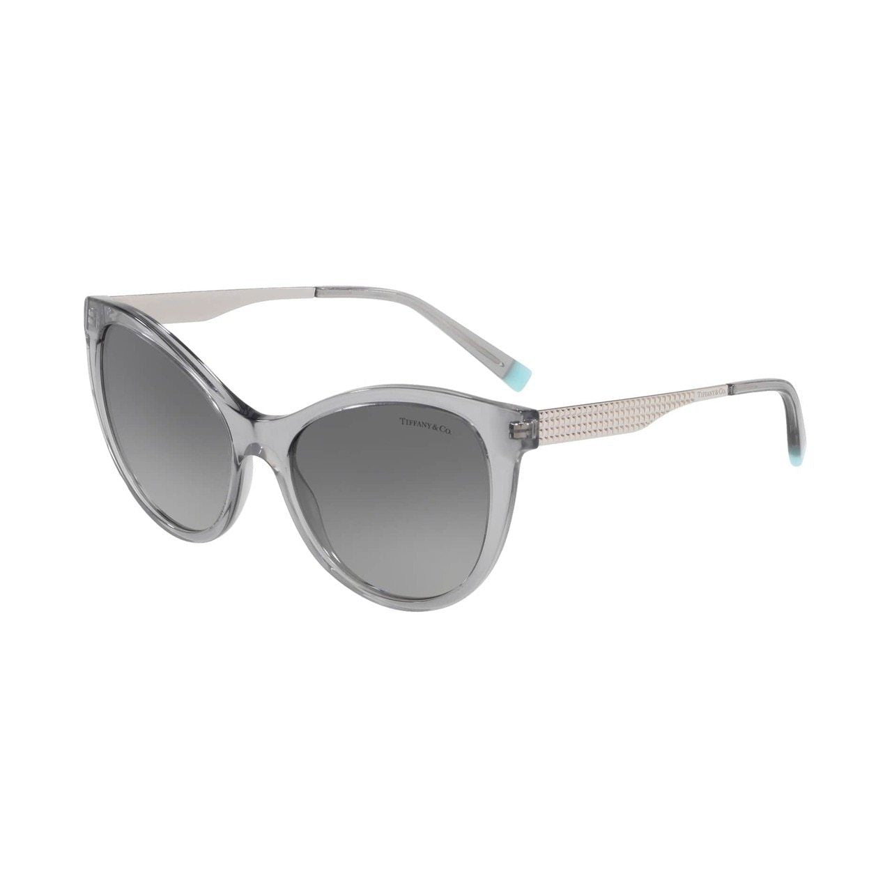 Tiffany & Co. TF4159-82703C Crystal Grey Cat-Eye Grey Gradient Lens Women's Sunglasses