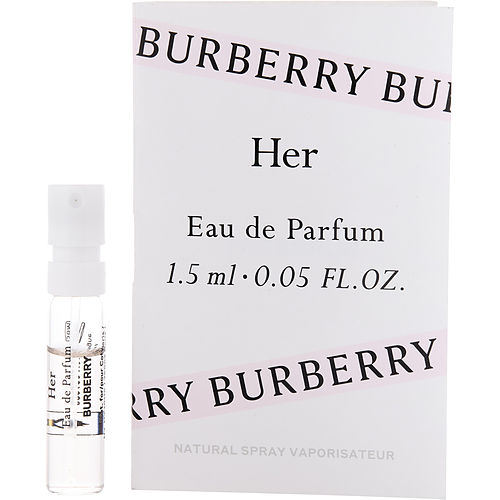 BURBERRY HER by Burberry EAU DE PARFUM VIAL