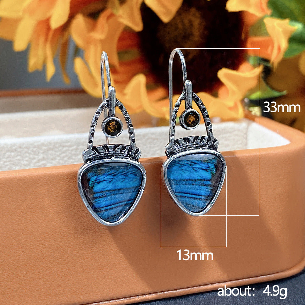 Bohemian style vintage earrings