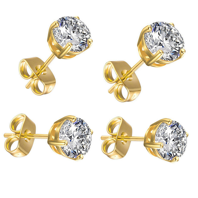 3-pairs-Tiny-Cz-Stud-Earrings-For-Womens-Small-Cubic-Zirconia-Earrings