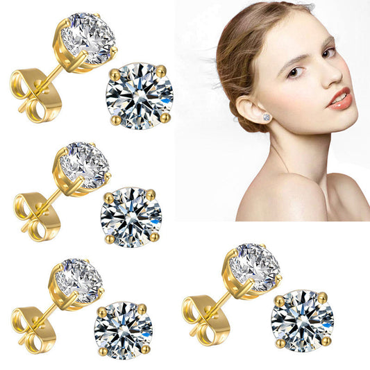 3-pairs-Tiny-Cz-Stud-Earrings-For-Womens-Small-Cubic-Zirconia-Earrings