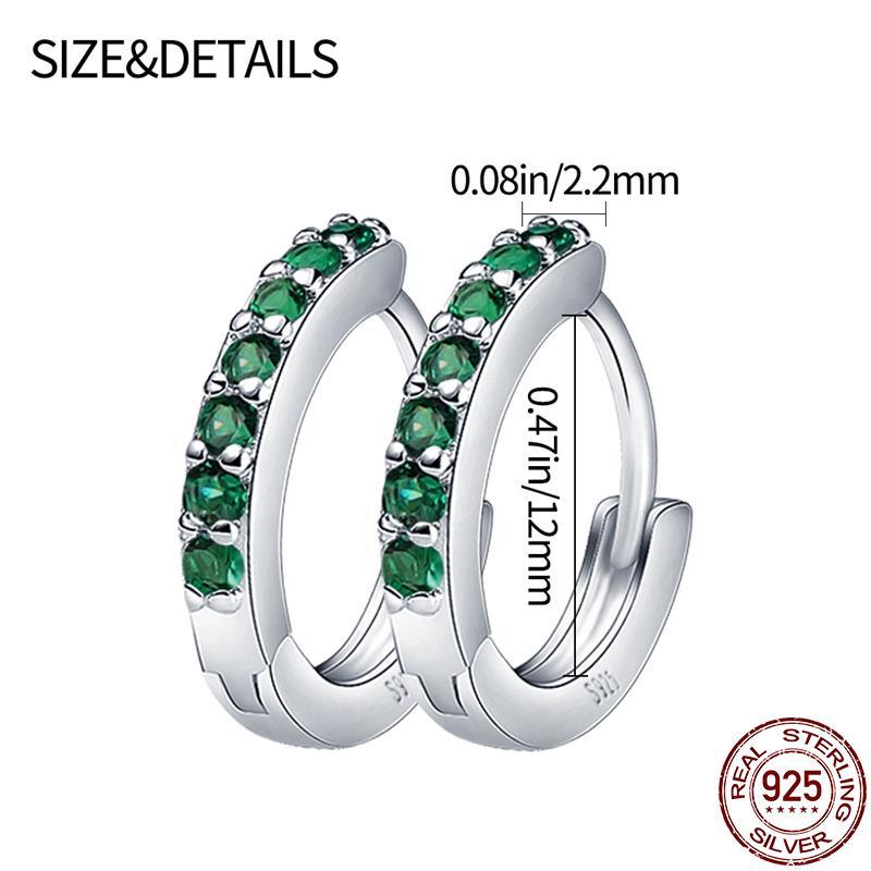 2023 New in original 925 Sterling Silver Round Zirconia Pave Earrings Little Bear Earring For Women Making Jewelry Wedding Gift