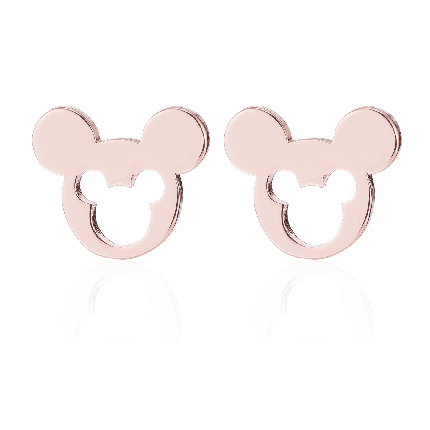 1 Pairs Stainless Steel Mickey Mouse Stud Earrings for Women  Earrings Huggie Piercing Fashion