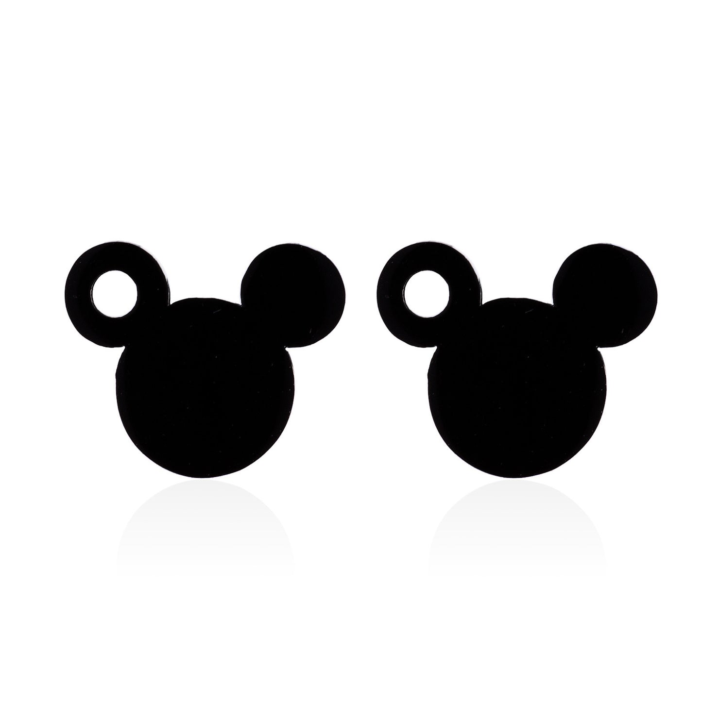 1 Pairs Stainless Steel Mickey Mouse Stud Earrings for Women  Earrings Huggie Piercing Fashion