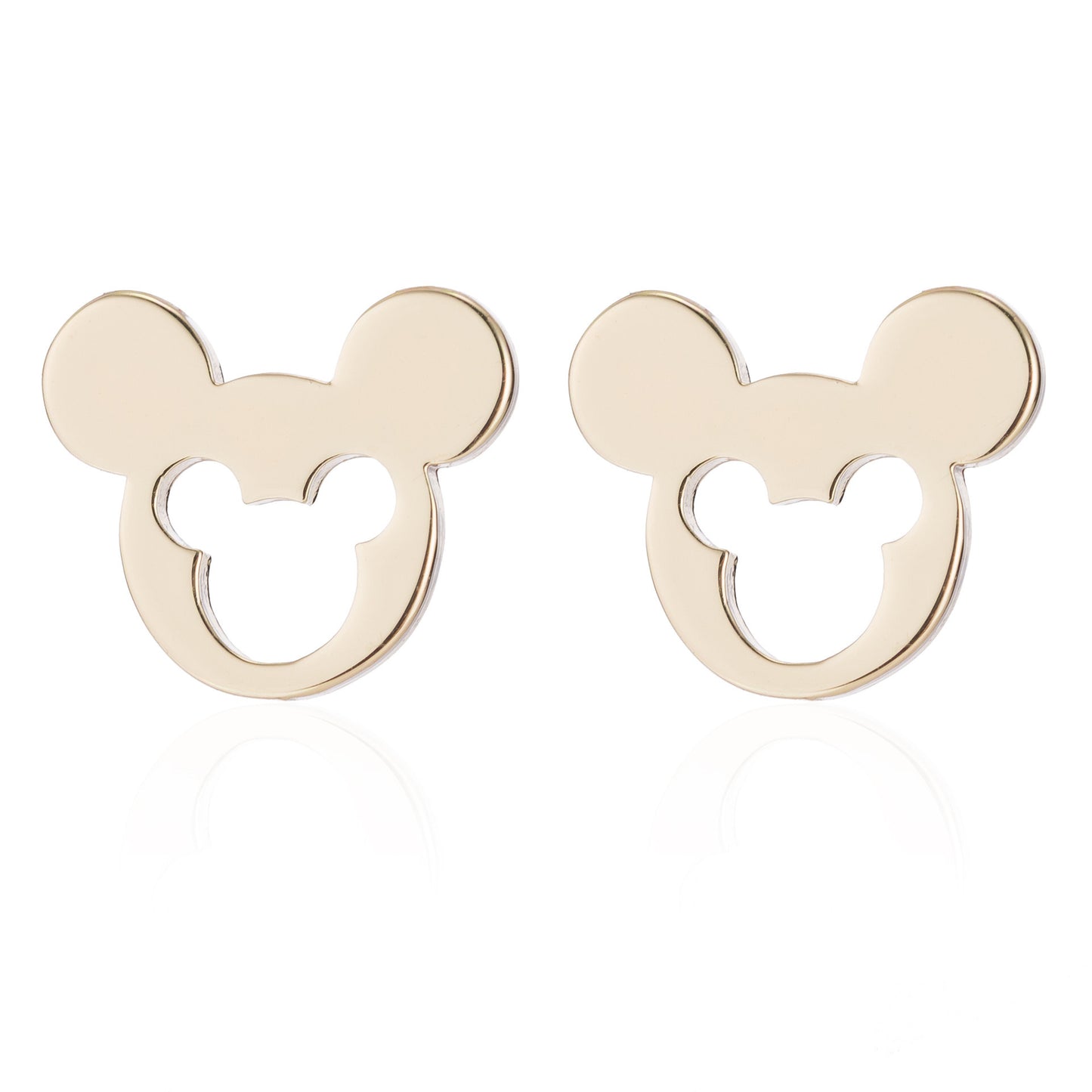 1 Pairs Stainless Steel Mickey Mouse Stud Earrings for Women  Earrings Huggie Piercing Fashion