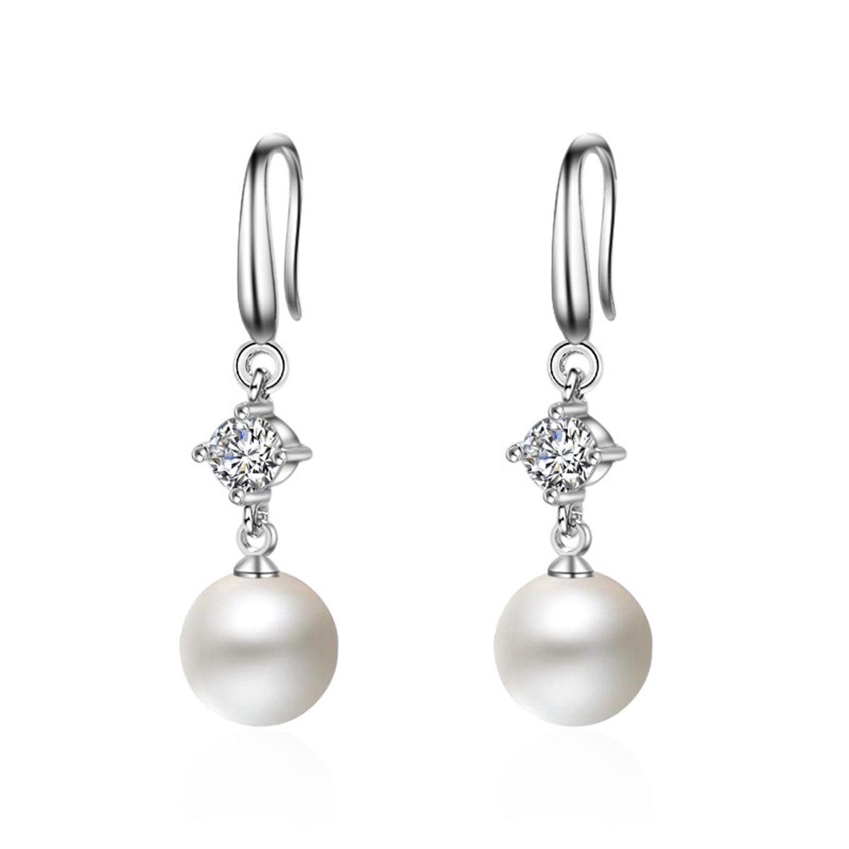 Pearl Dangle Earrings for Women Jewelry Gift