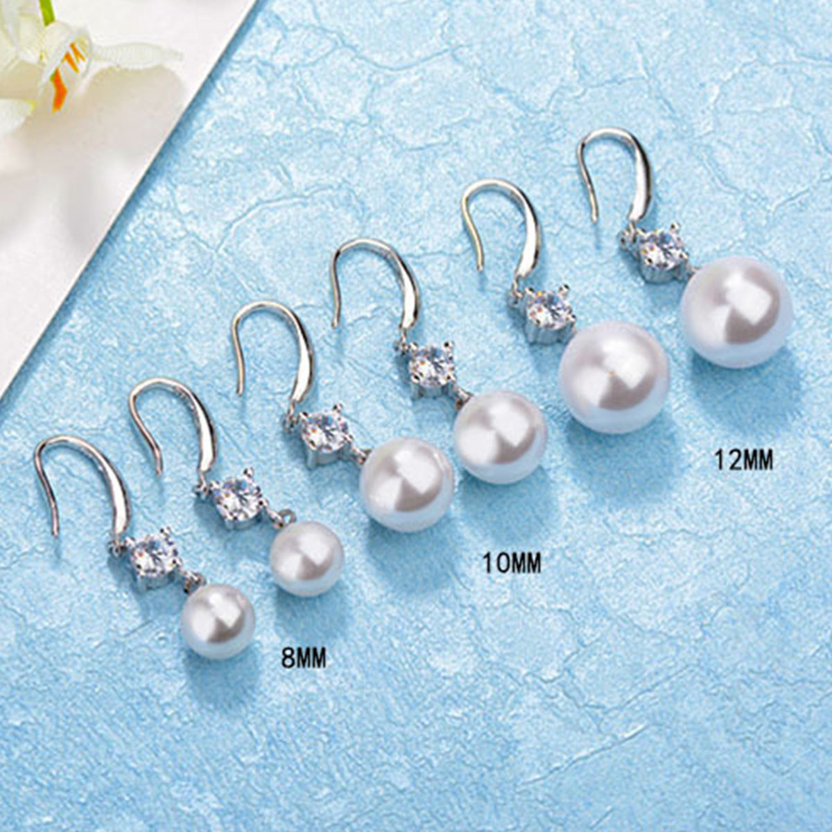 Pearl Dangle Earrings for Women Jewelry Gift