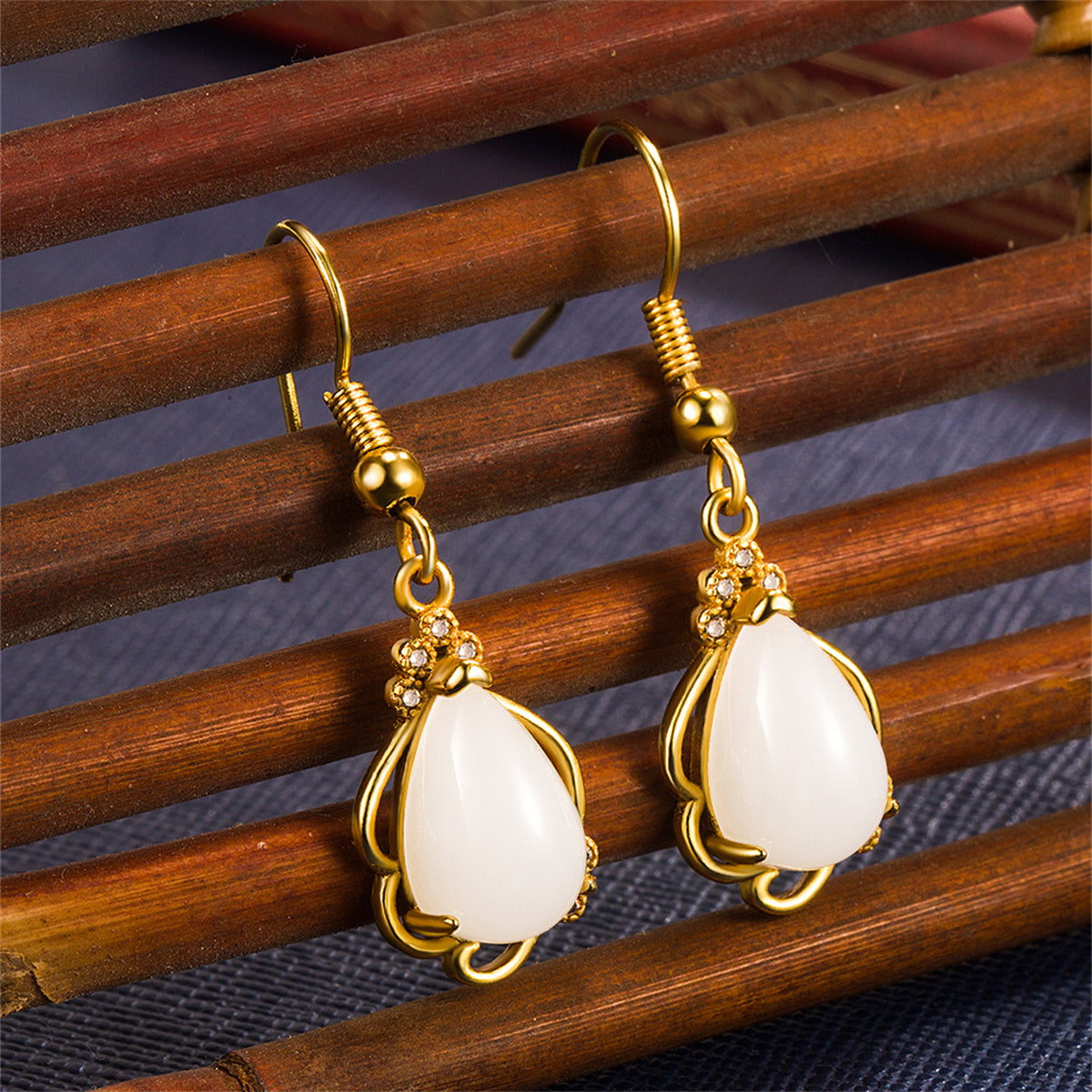 Women's Pierced Earrings Dangle Drop Teardrop Earrings Birthstone Jewelry Gifts