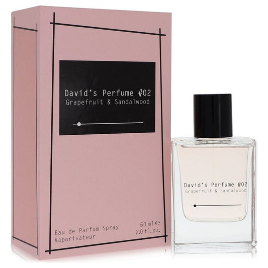 David's Perfume #02 Grapefruit & Sandalwood by David Dobrik Eau De Parfum Spray (Unisex)