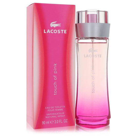 Touch of Pink by Lacoste Eau De Toilette Spray 3 oz