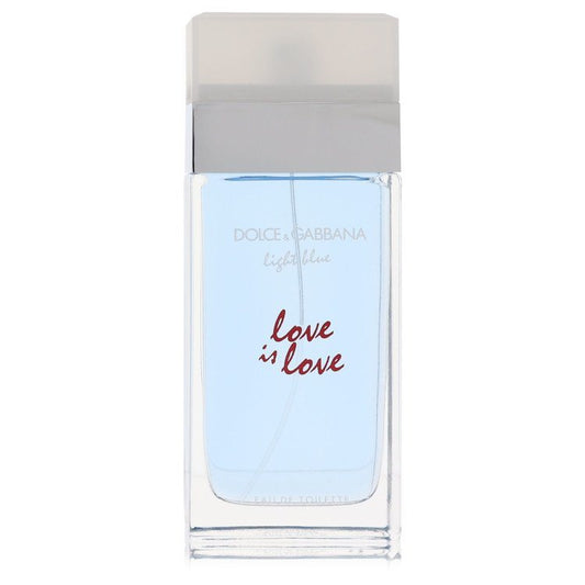 Light Blue Love Is Love by Dolce & Gabbana Eau De Toilette Spray (Tester) 3.3 oz