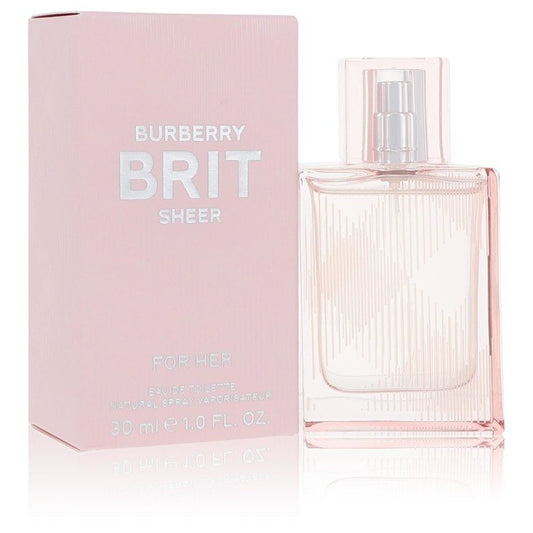 Burberry Brit Sheer by Burberry Eau De Toilette Spray 1 oz