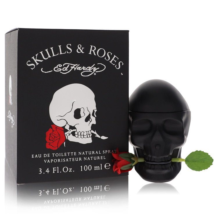 Skulls & Roses by Christian Audigier Eau De Toilette Spray 3.4 oz