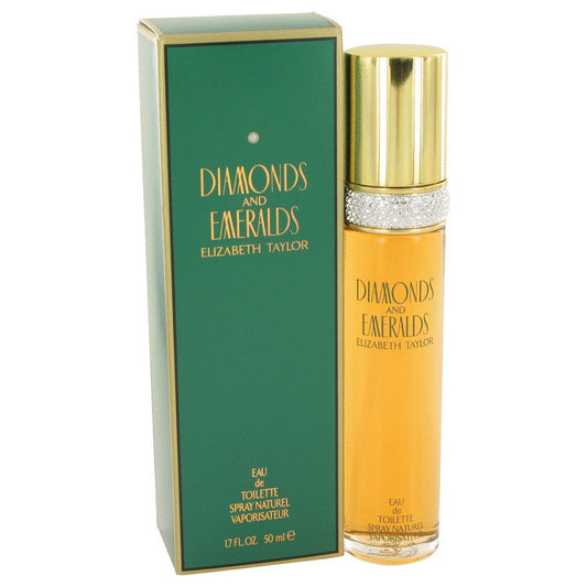 DIAMONDS & EMERALDS by Elizabeth Taylor Eau De Toilette Spray 1.7 oz