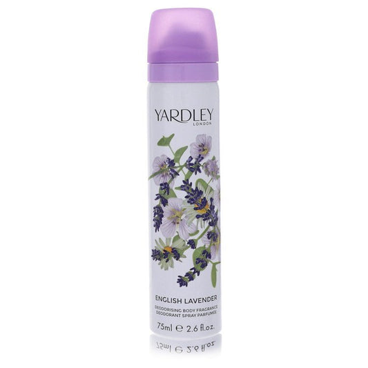 English Lavender by Yardley London Refreshing Body Spray (Unisex) 2.6 oz