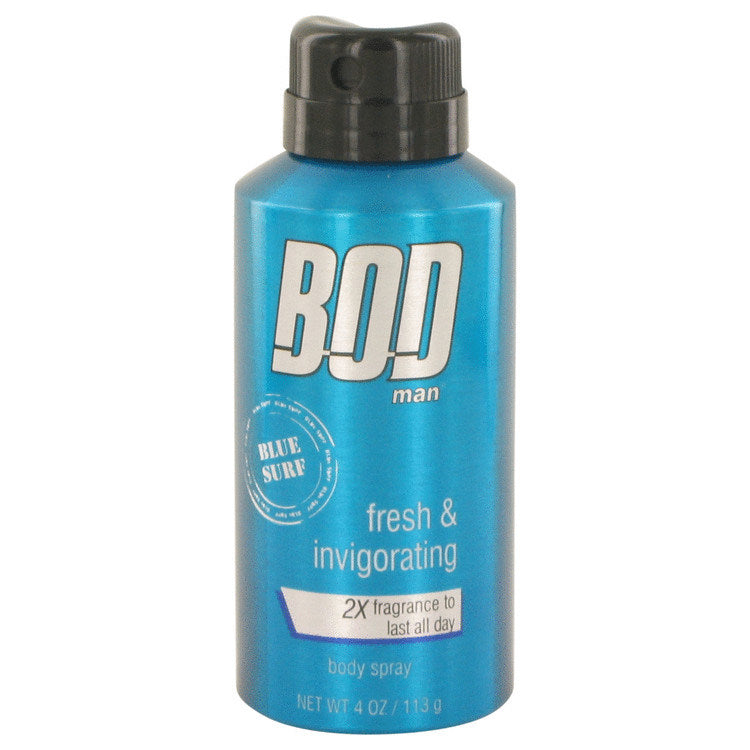 Bod Man Blue Surf by Parfums De Coeur Body spray 4 oz