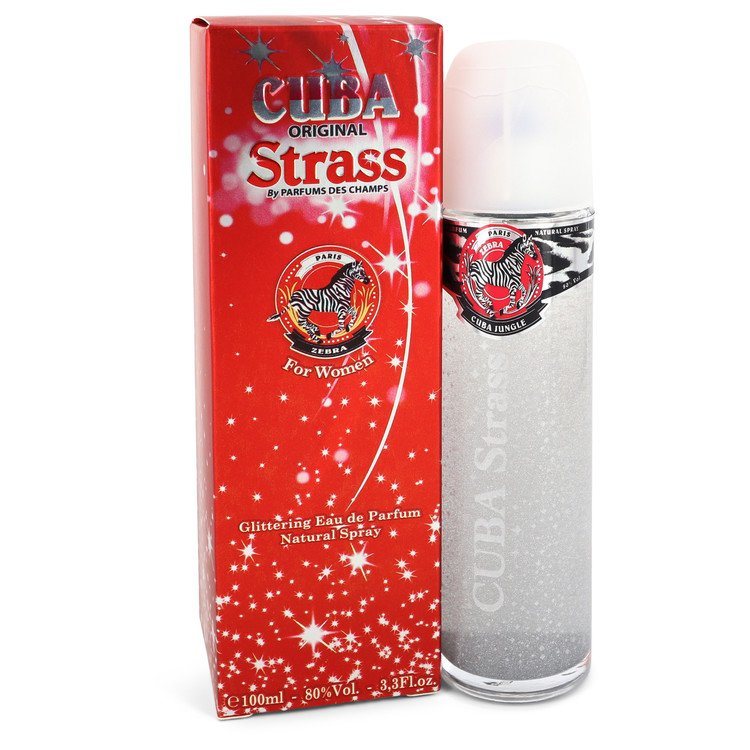 Cuba Strass Zebra by Fragluxe Eau De Parfum Spray 3.4 oz