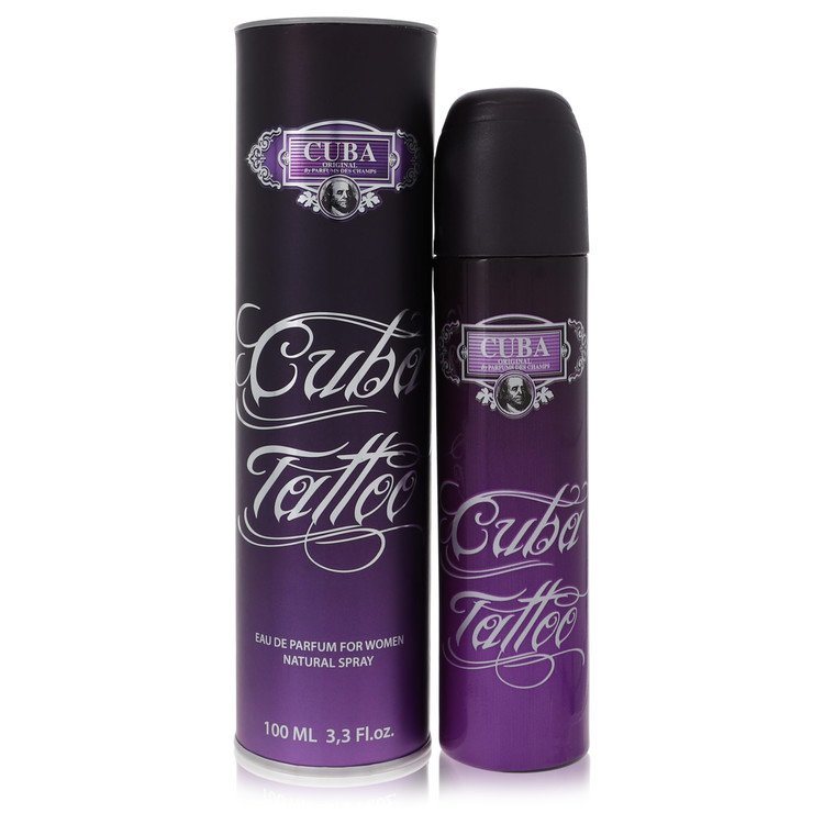 Cuba Tattoo by Fragluxe Eau De Parfum Spray 3.4 oz