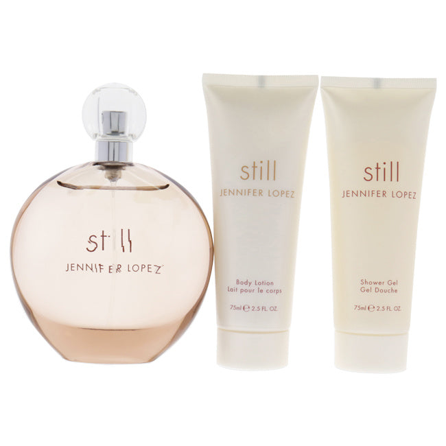 Still by Jennifer Lopez for Women - 3 Pc Gift Set 3.4oz EDP Spray; 2.5oz Body Lotion; 2.5oz Shower Gel