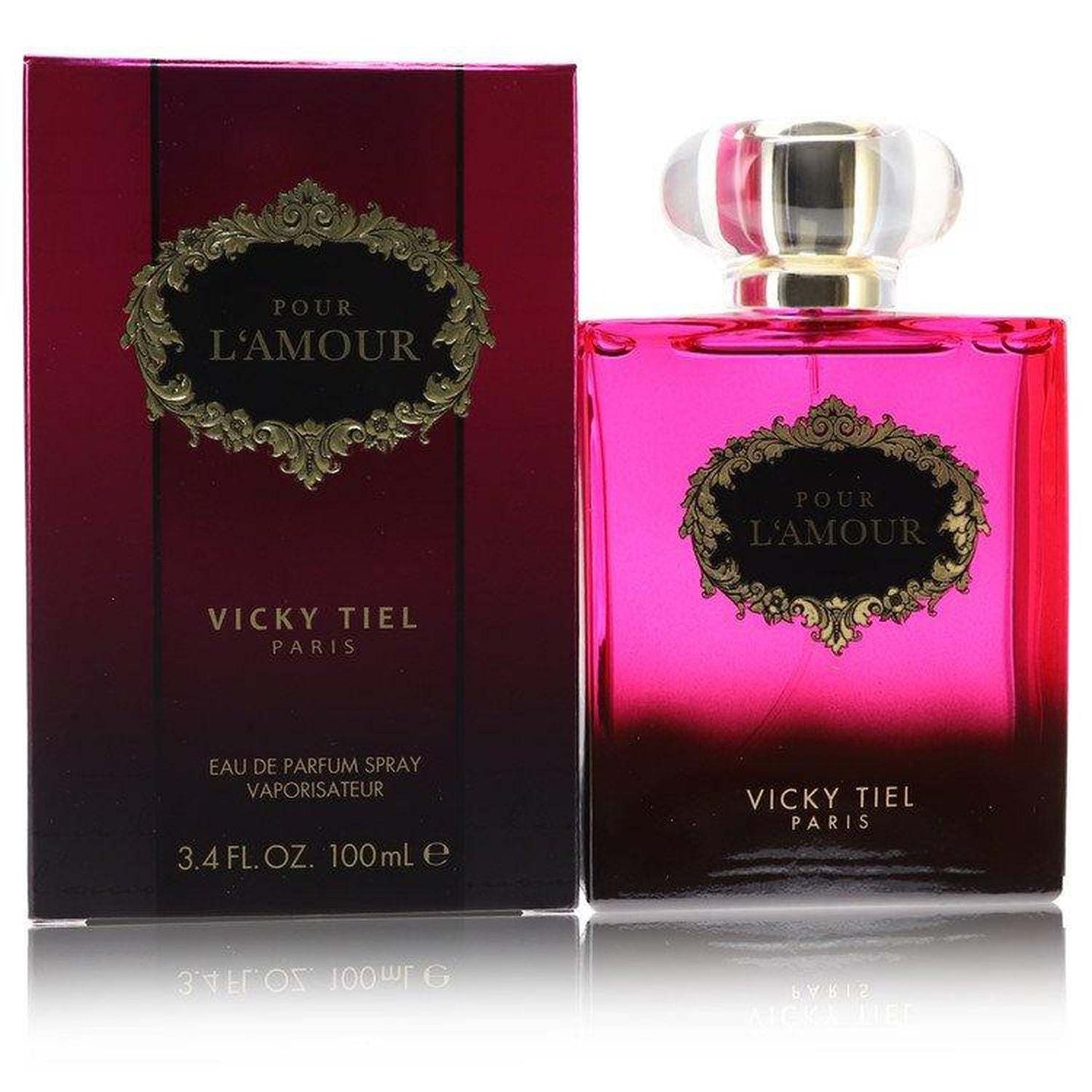 Vicky Tiel Pour L'amour by Vicky Tiel Eau De Parfum Spray 3.4 oz