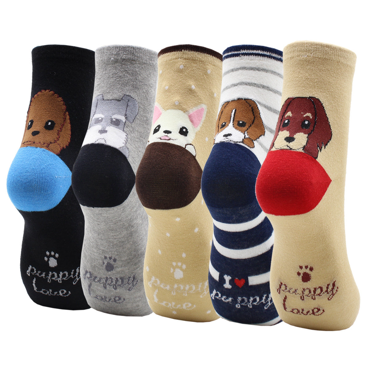 10 Pairs Fashion Colorful Kawaii Cute Cartoon Cotton Women Socks Harajuku Korean Halloween Cat Dog Owl Duck Fox Girl Socks