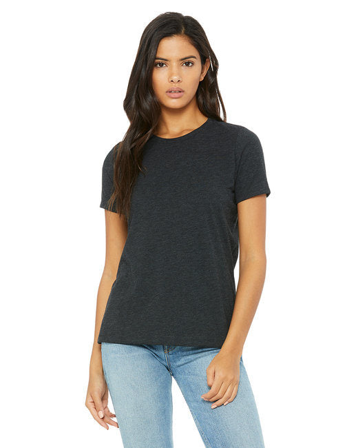 Ladies' Relaxed Triblend T-Shirt - CHAR BLK TRIBLND - S