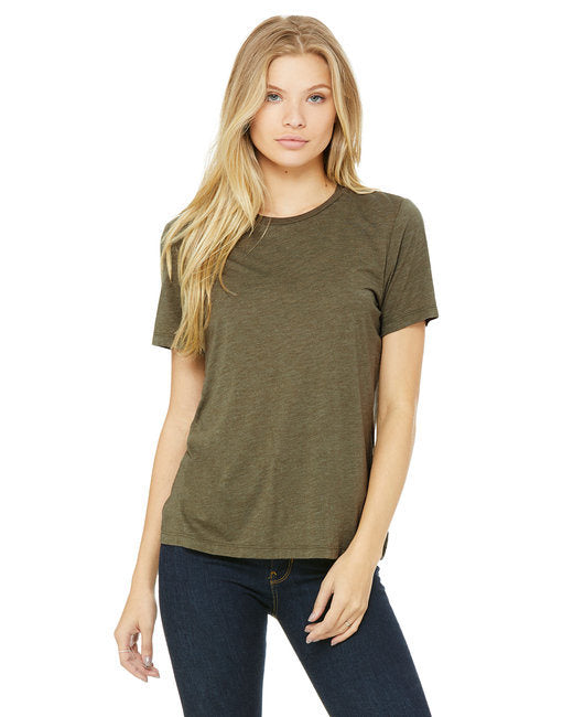 Ladies' Relaxed Triblend T-Shirt - CHAR BLK TRIBLND - S