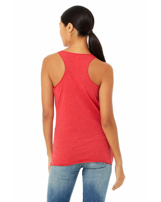 Ladies' Triblend Racerback Tank - CHAR BLK TRIBLND - S