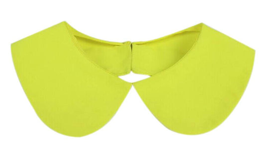 Classic Fake Collar/Women's Clothing Decoration; Yellow(Medium)