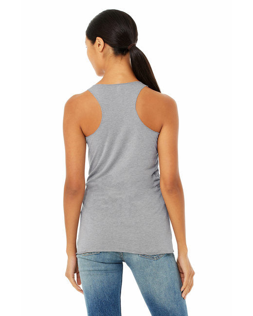 Ladies' Triblend Racerback Tank - CHAR BLK TRIBLND - S