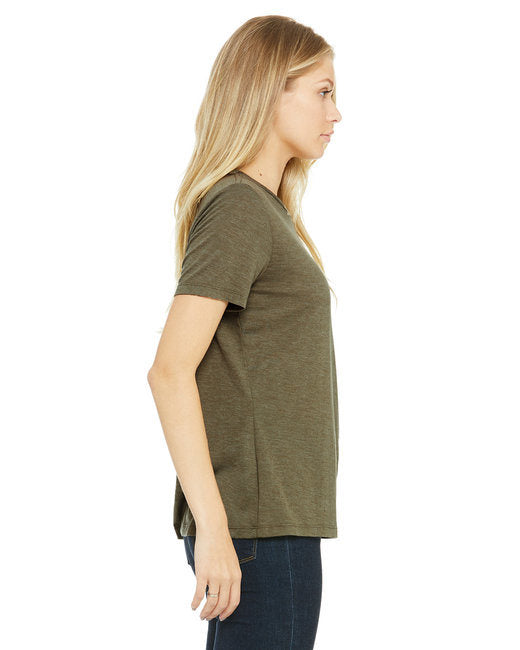 Ladies' Relaxed Triblend T-Shirt - CHAR BLK TRIBLND - S