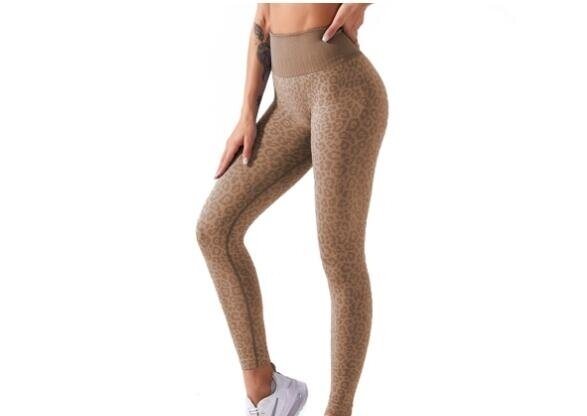 Leopard Print Yoga Fitness Leggings