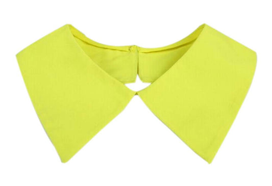 Classic Fake Collar/Women's Clothing Decoration; Yellow(Medium)/C