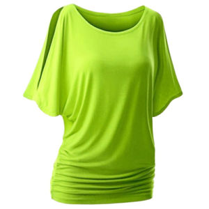 5XL Women Casual Summer T-Shirt Batwing Short Sleeve Loose Top Basic Tee Female Plus Size Basic Tunic camisas mujer