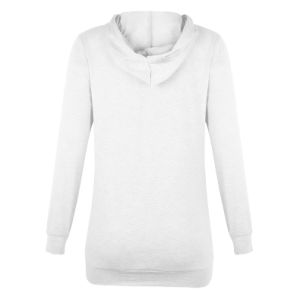 Long Oversize Round Neck Hooded Loose Long-sleeved Sweater Women's Clothing