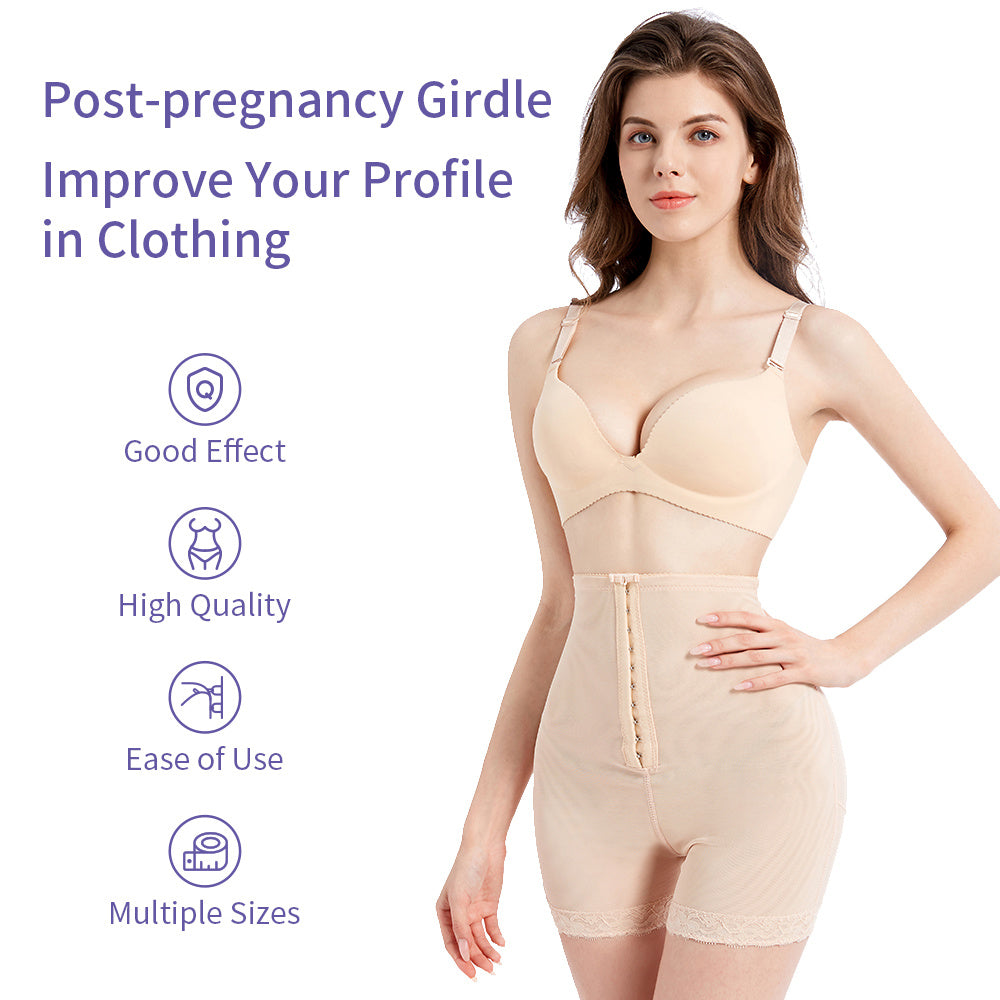 Women Postpartum Girdles Tummy Control Knickers Slimming Panties High Waist Body Shaper Butt Lifter Briefs Shapewear